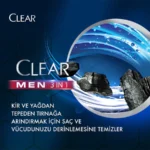 Clear Men Şampuan Cool 3 IN 1 350 ML - Görsel 3
