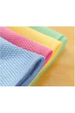 Mikrofiber 40x40cm Baklava Desen Cam Temizlik Bezi