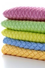 Mikrofiber 40x40cm Baklava Desen Cam Temizlik Bezi - Görsel 2