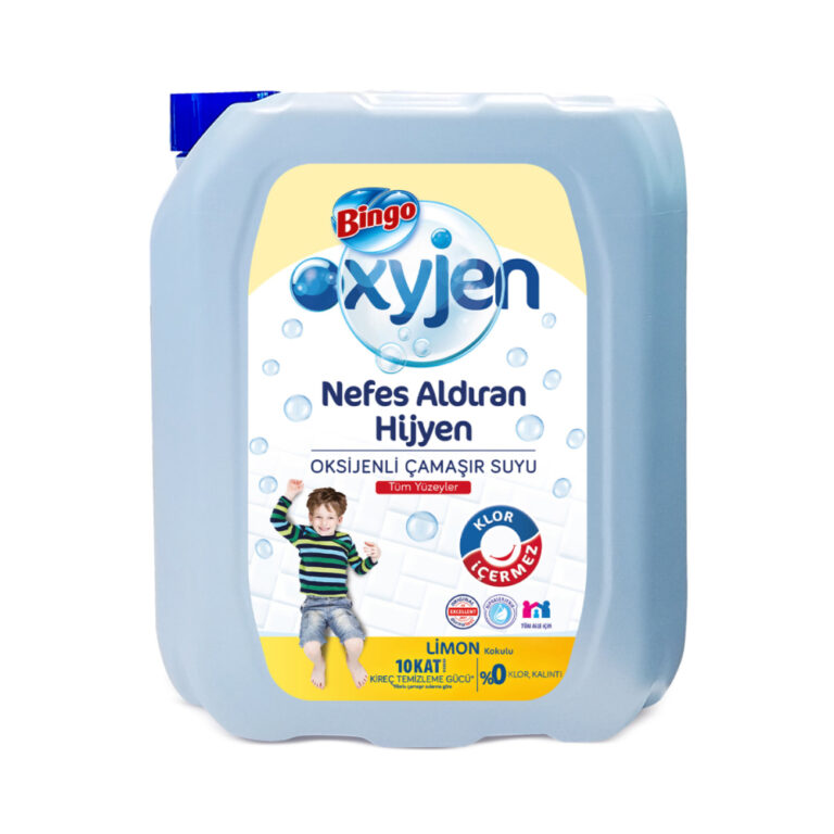 Bingo Oksijen Çamaşır Suyu Limon 3240 ml