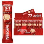 Nescafe 3'ü 1 Arada Kahve 17,5gr 72'li