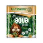 Aqua Tuvalet Kağıdı Bambu 40'lı