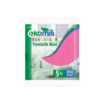 Ekomis Rengarenk Temizlik Bezi 5'li