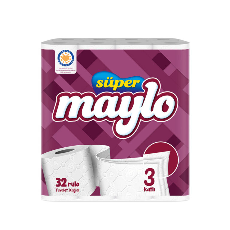 Maylo Tuvalet Kağıdı 3 Katlı 32'li Paket