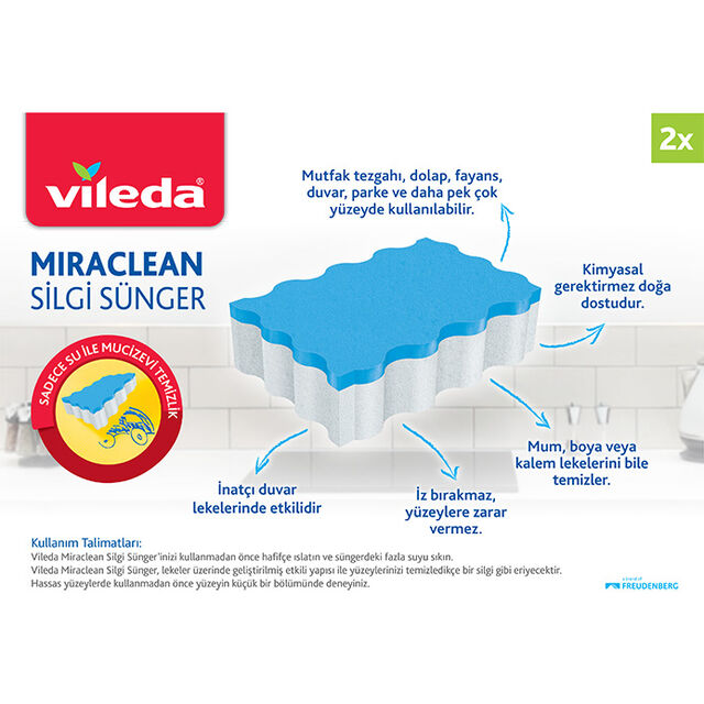 Vileda Miraclean Silgi Sünger