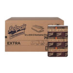 Selpak Professional Extra Z Katlama Kağıt Havlu Çift Katlı 200 Yaprak