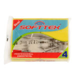 Softtex Endüstriyel Bulaşık Süngeri 4'lü