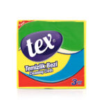 Tex Sarı Temizlik Bezi 3'lü