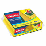 Vileda Yeşil Oluklu Hijyenik Bulaşık Süngeri 2'li