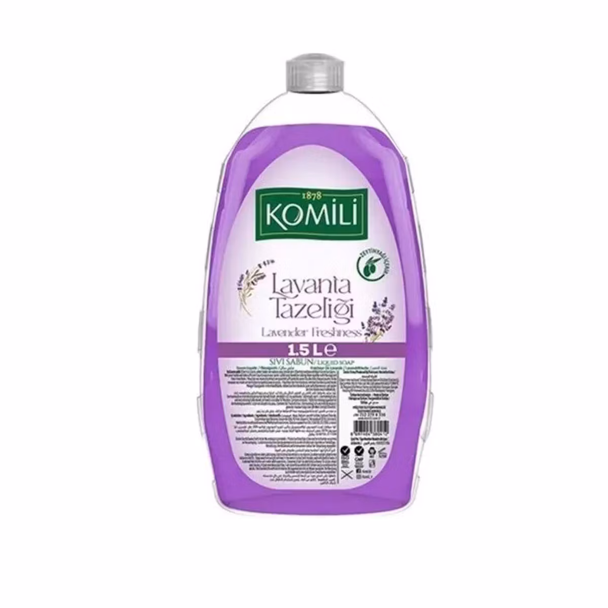 Komili Lavanta Tazeliği Sıvı Sabun 1,5 L