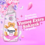 Yumoş Extra Konsantre Çamaşır Yumuşatıcı Sensitive Şakayık 1440 Ml - Görsel 3