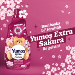 Yumoş Extra Konsantre Çamaşır Yumuşatıcı Sakura 1440 Ml - Görsel 3
