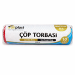 Atiplast Jumbo Boy Siyah Çöp Torbası 80x110 cm 90 lt 800 gr 10 Adet