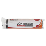 Atiplast Konteyner Boy Siyah Çöp Torbası 90x120 cm 120 lt 10 Adet