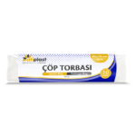 Atiplast Jumbo Boy Şeffaf Çöp Torbası 80x110 cm 90 lt 10 Adet