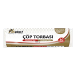 Atiplast Konteyner Çöp Torbası Siyah 90x120 cm 1000 gr 10 Adet