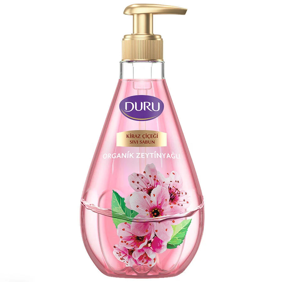 duru-sivi-sabun-kiraz-cicegi-500-ml-zoom-1 Duru Organik Zeytinyağlı Kiraz Çiçeği Sıvı Sabun 500 ml - Görsel 1