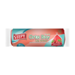 Stepy Büzgülü Orta Boy Çilek Kokulu Çöp Torbası 55x60 cm 10 Adet