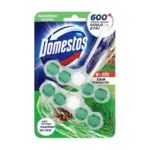 Domestos WC Blok 5'li Güç Çam Ferahlığı Tuvalet Temizleyici 55g
