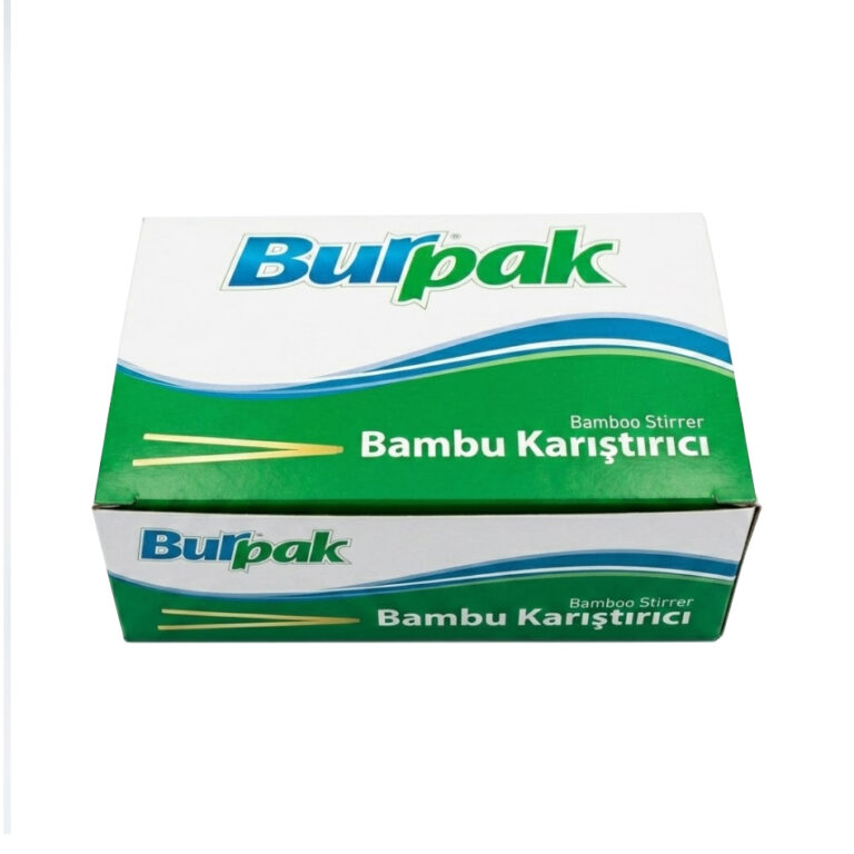 Burpak Tahta Karıştırıcı Bambu Ahşap 400'lü