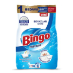 Bingo Matik Premium Toz Çamaşır Deterjanı Beyaz 8 Kg