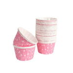 Dolphin Muffin Kek Kapsülü Pembe Puantiyeli 25 Adet