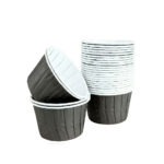 Dolphin Muffin Kek Kapsülü Siyah 50 Adet