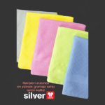 Silver Home 200 GSM 42x68 cm 5’li Dekoratif Cam Bezi (Asorti)