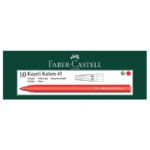 Faber-Castell İğne Uçlu Keçeli Kalem Seti 10’lu Kırmızı