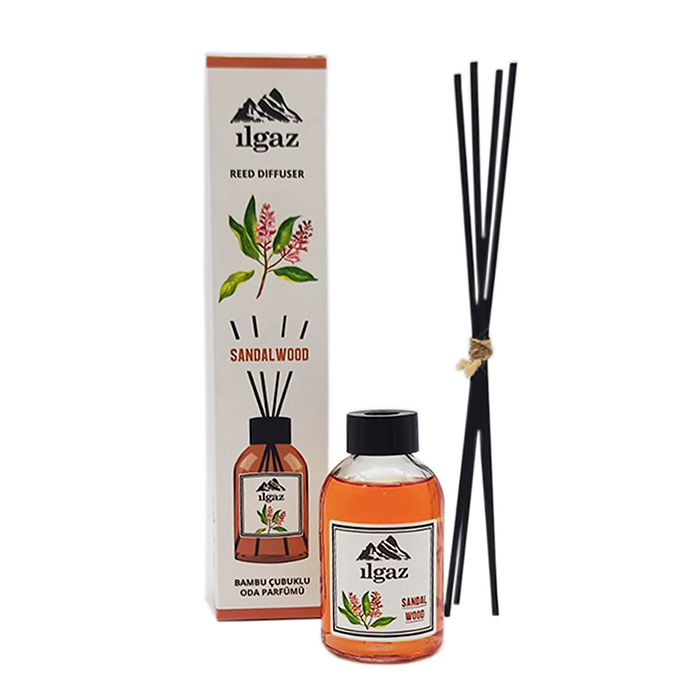 oda-kokusu-5 Ilgaz Sandalwood Bambu Çubuklu Oda Kokusu 110 Ml - Görsel 1